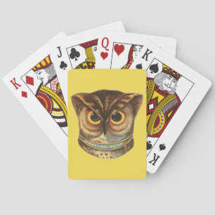 uil illustratie advertentie grappig pokerkaarten