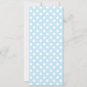 Uil in een ballon verjaardagsfeestuitnodigingen kaart (Achterkant)