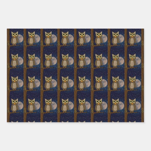 uil inpakpapier vel (Voorkant 2)