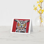 Uil Kaart (Gele Bloem)