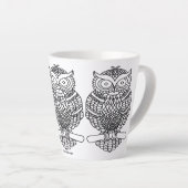 Uil - Latte mok (350ml) (Rechterhoek)