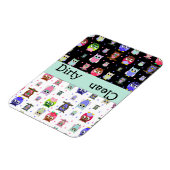 Uil liefhebbers Vaatwasser magneet (Linkerzijde)