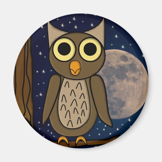 uil magneet (Voorkant)
