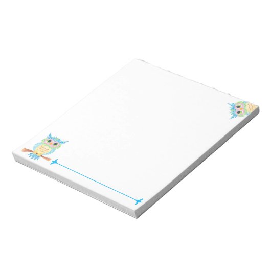 Uil Notitieblok (Gedraaid)