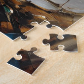 Uil olieverfschilderij legpuzzel (Zijkant)