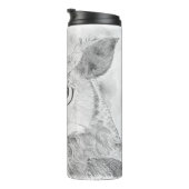 Uil op thermische tuimelaar thermosbeker (Geroteerd rechts)