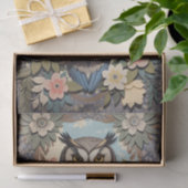 Uil Pastel Floral William Morris geïnspireerd Tissuepapier (Geschenk)