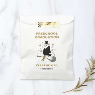 Uil Preschool / Kindergarten Afstudeerfeest Bedankzakje