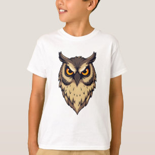 Uil Print Design T-shirt