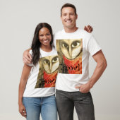 uil psycho, theowl t-shirt (Unisex)