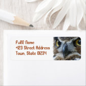 Uil retouradres Verzendlabel Etiket (Insitu)