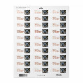 Uil retouradres Verzendlabel Etiket (Full Sheet)