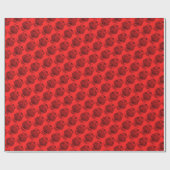 Uil (rood) - Inpakpapier (Vlak)