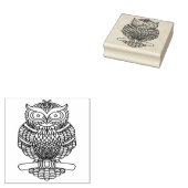 Uil - Rubber Stamp Rubberstempel (Gestempeld)
