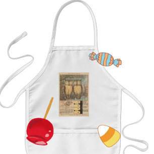  uil schattige herfst kinderen ambacht kinder schort