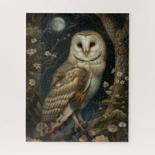 Uil schilderij Puzzel