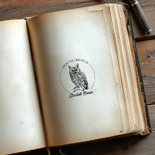  uil script uit de bibliotheek van 	rubberstempel