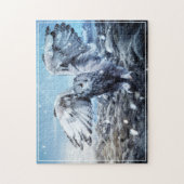 Uil spel puzzel legpuzzel (Verticaal)