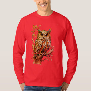 Uil Spirit Totem Animal T-shirt