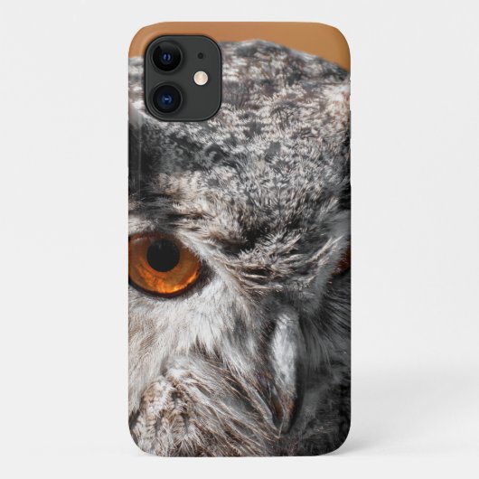 Uil Starende Case-Mate iPhone Case (Achterkant)