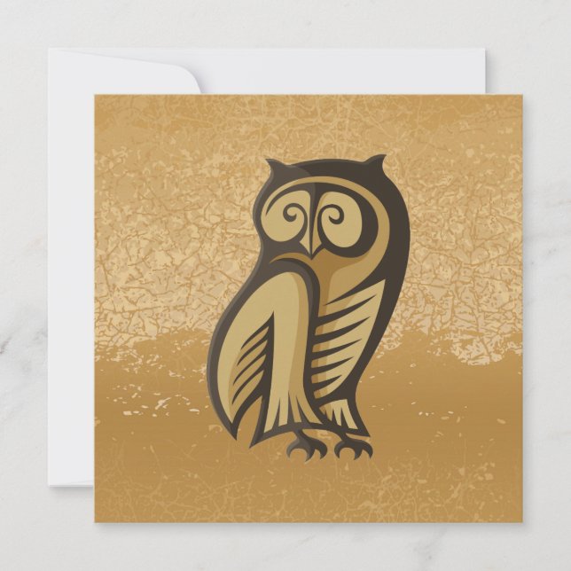 Uil Symbool Kleur (Voorkant)