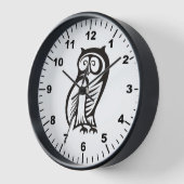 Uil Symbool Zwart (Hoek)