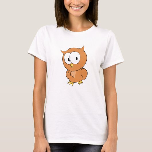 uil t-shirt (Voorkant)