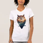uil t-shirt (Voorkant)
