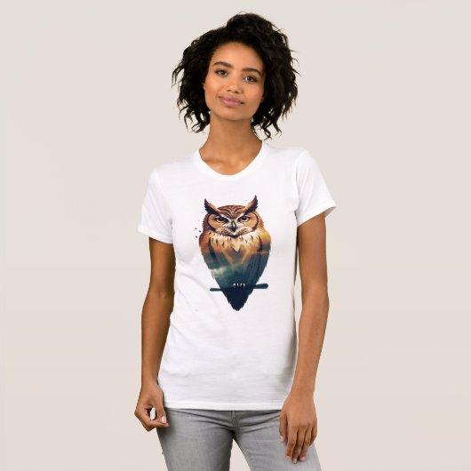 uil t-shirt (Voorkant volledig)
