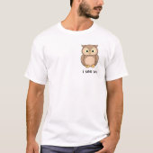 Uil T-shirt (Voorkant)