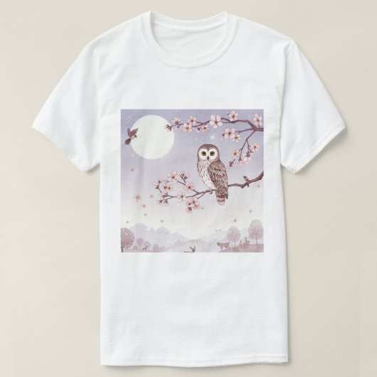 Uil T-shirt (Design voorkant)