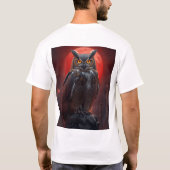 uil t-shirt (Achterkant)