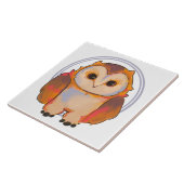 Uil Tegeltje (Zijkant)