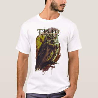 uil-tijdreis t-shirt