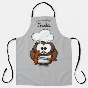 Uil Vader Grillmaster Grill Apron Schort