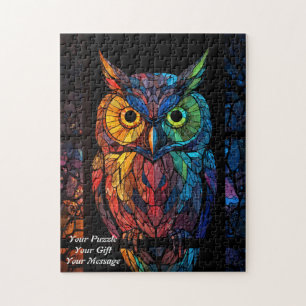 Uil van wijsheid legpuzzel