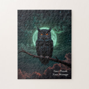 Uil van wijsheid legpuzzel