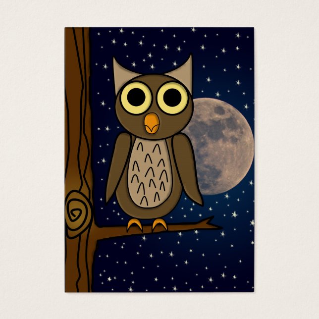 uil visitekaartjes (Voorkant)