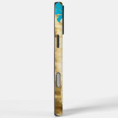 uil vogelkooi Damask Case-Mate iPhone Case (Achterkant / Rechts)