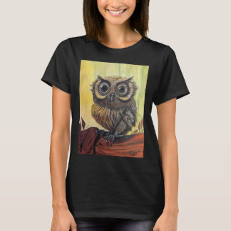 Uil Vrouwen Bella+Canvas Jersey V-hals T-shirt