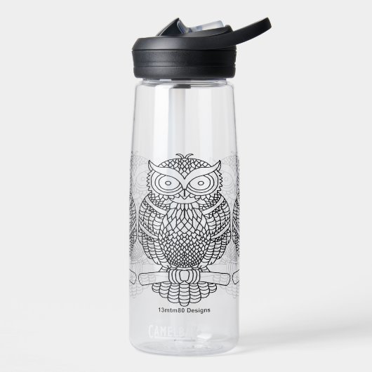 Uil - waterfles (750ml) (Links)