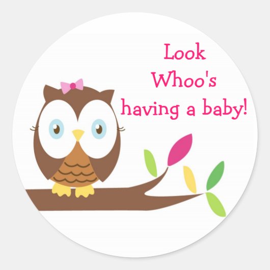 Uil Whoo Stickers (Voorkant)