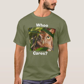 Uil Wie Kan Het Schelen T-Shirt