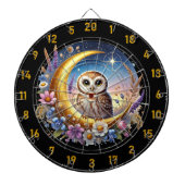 Uil wordt kampioen! dartbord (Voorkant)