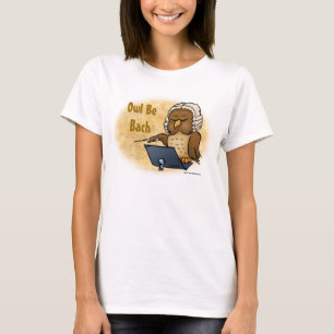 Uil Zal Bach Grappig T-Shirt