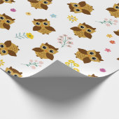 Uilen Cadeaupapier (Hoek)
