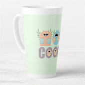 Uilen koeling latte mok (Linkerhoek)