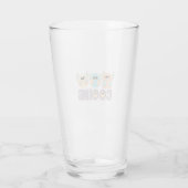 Uilen koeren glas (Achterkant)