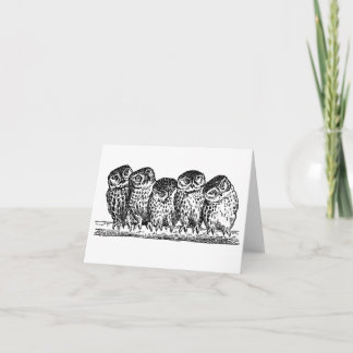 UILEN OP TAK NOTECARD KAART