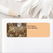 Uilen retouradreslabel etiket (Insitu)